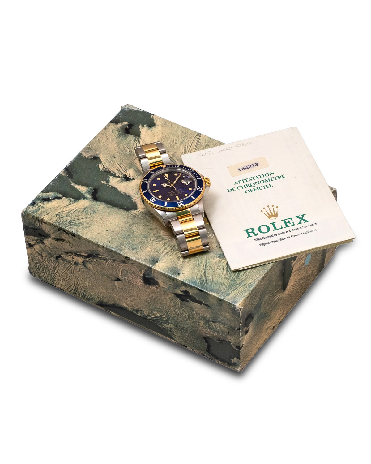 Rolex Submariner 16803 Full Set
