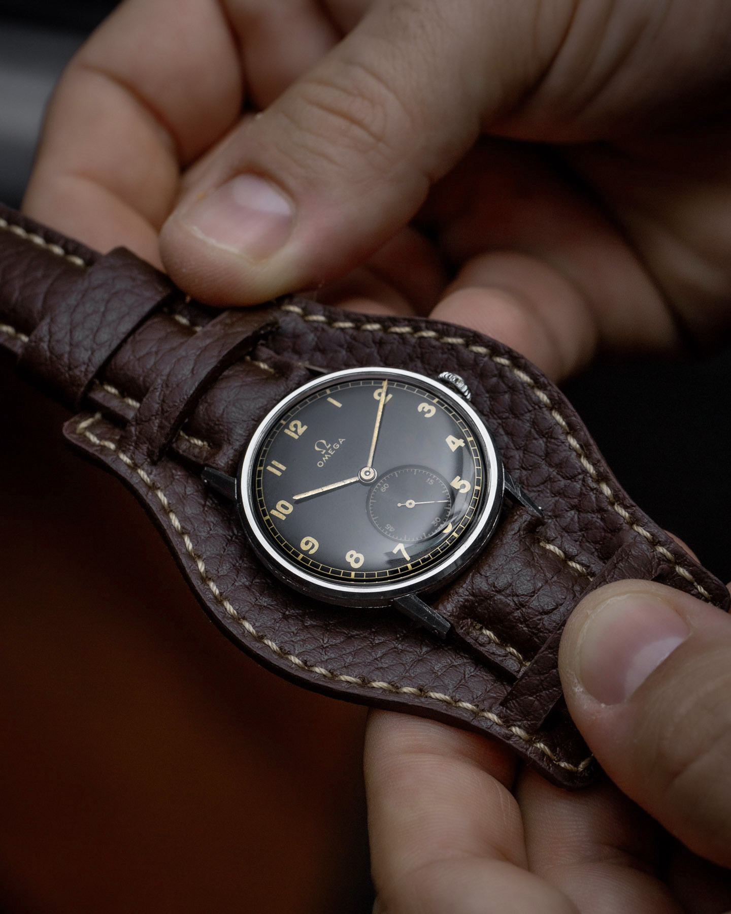 Omega Wristwatch 32,5mm Gilt Dial