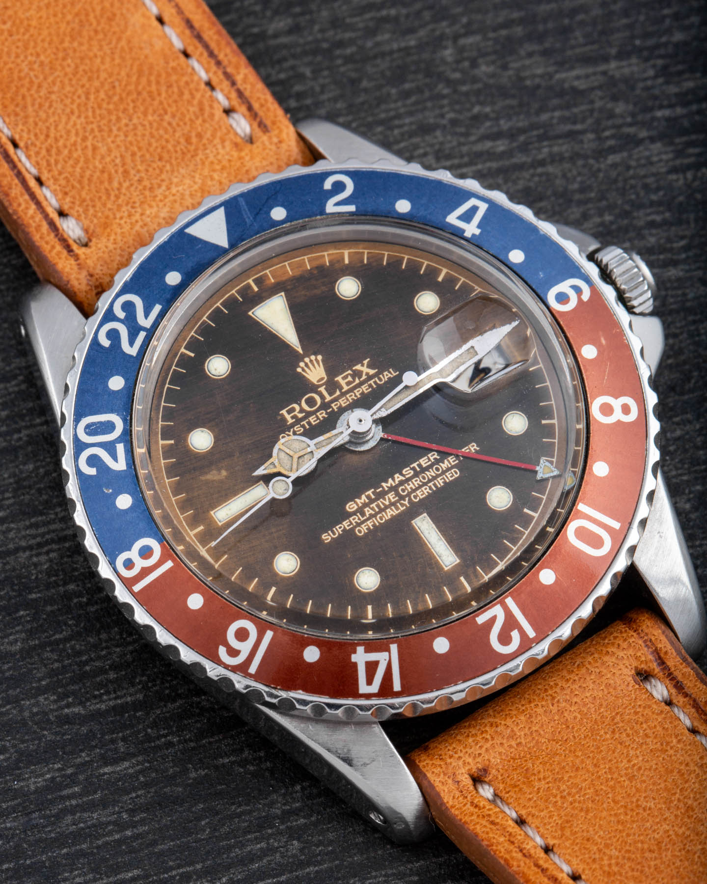 Rolex Gmt 1675 Tropical Dial
