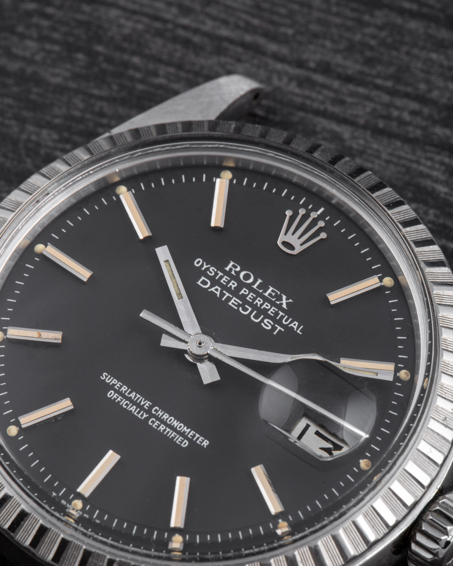 Rolex Datejust 1603 Black Dial