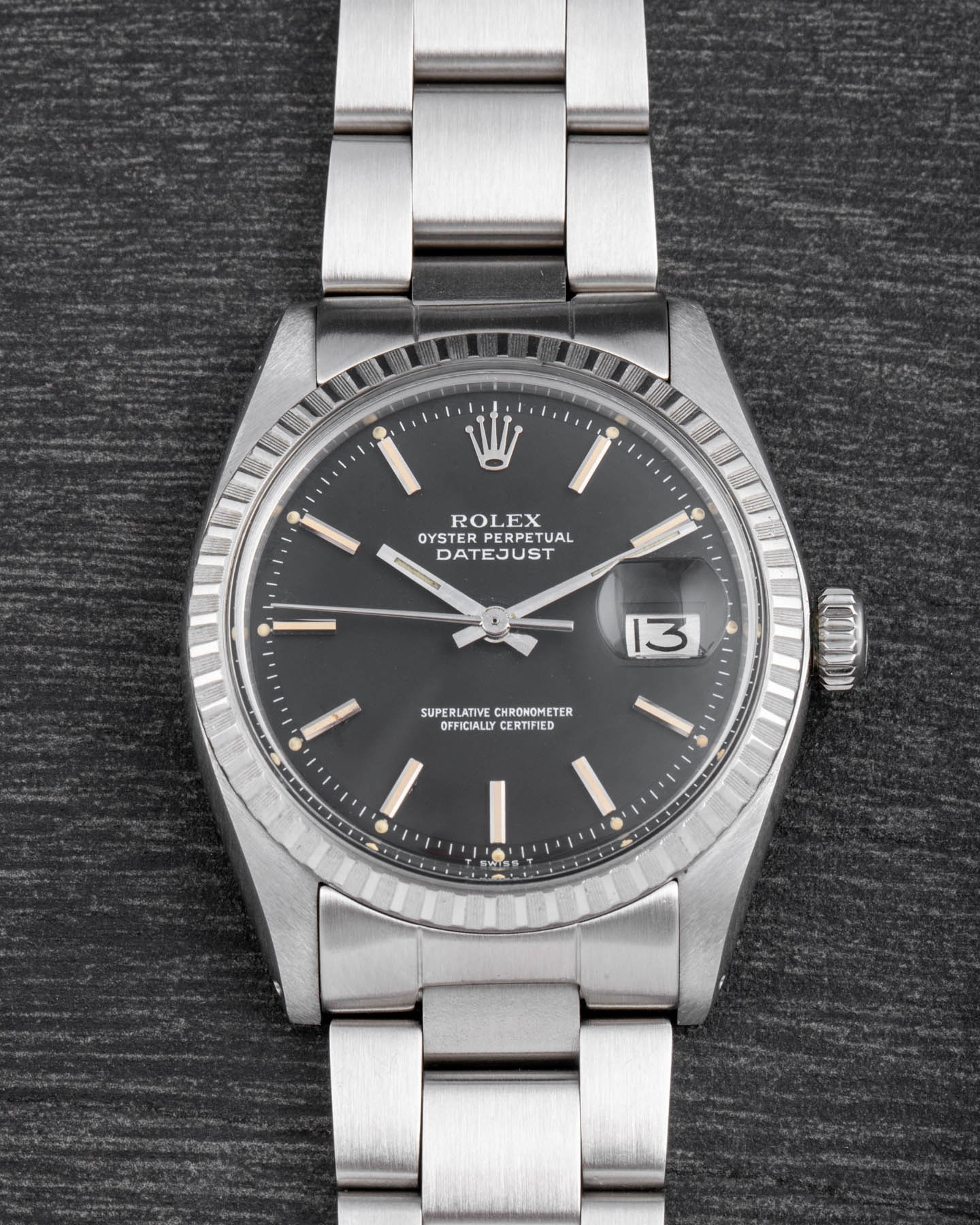Rolex Datejust 1603 Black Dial