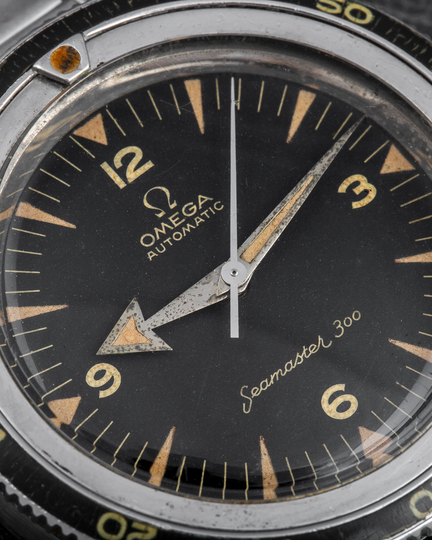 Omega Seamaster 2913-3 Original Bezel Untouched