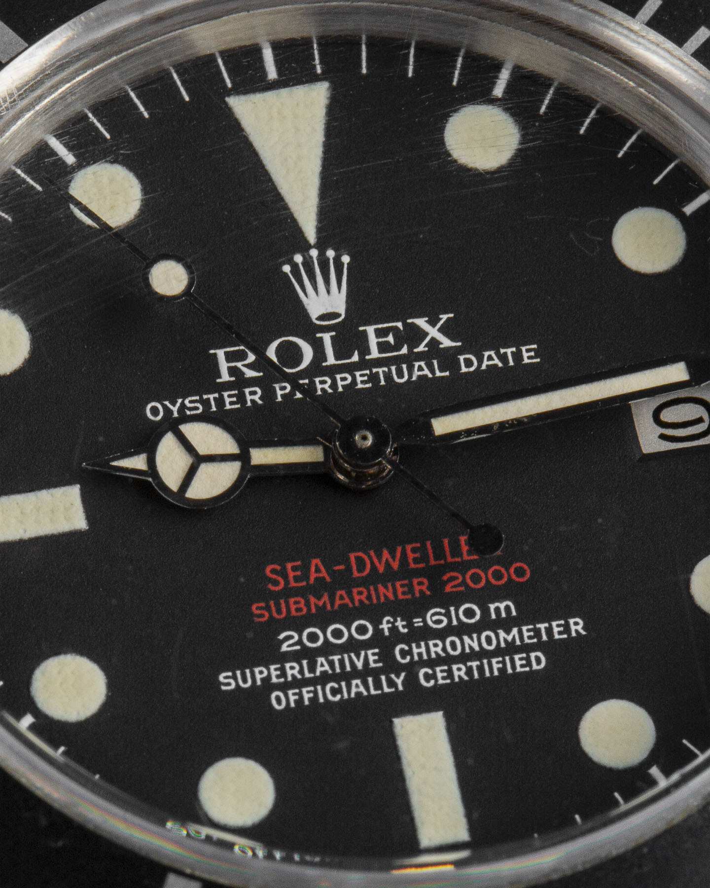 Rolex Seadweller 1665 DRSD Mk3 Ivory Patina